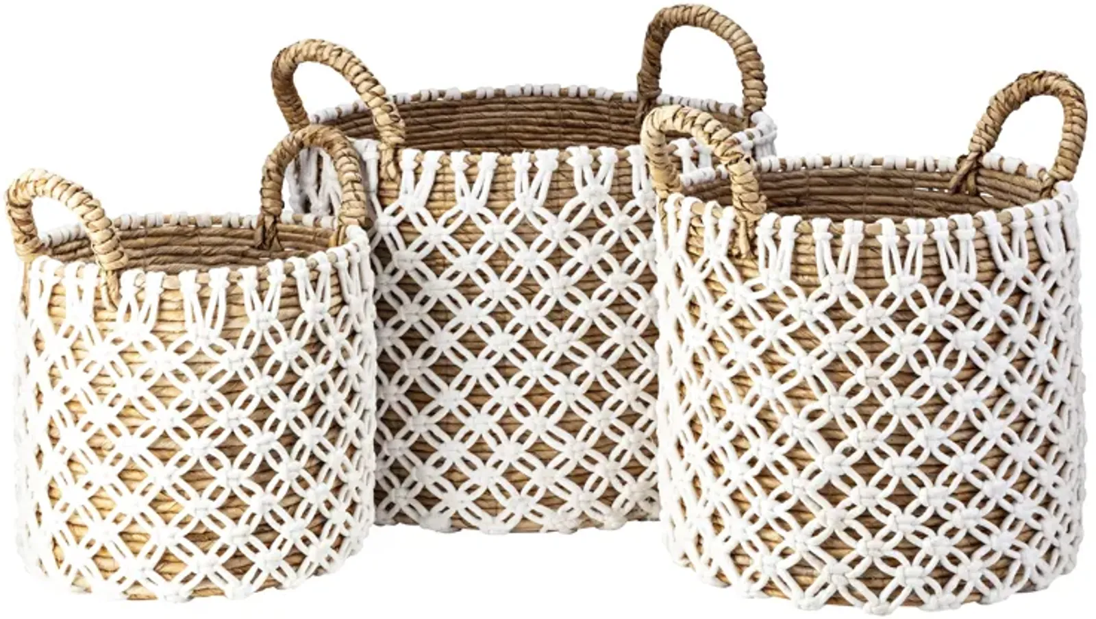 Bradley Banana Leaf Basket - Set of 3