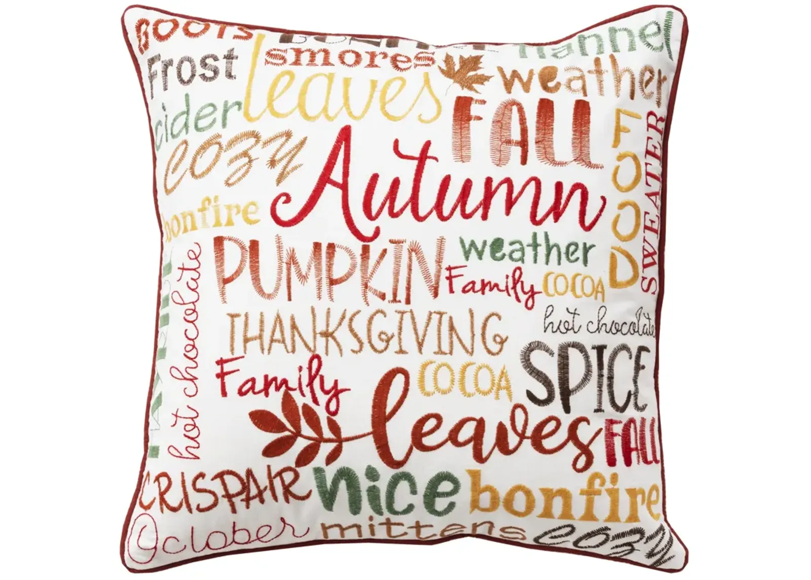 HARVEST 2022 Sentiment Brown Pillow