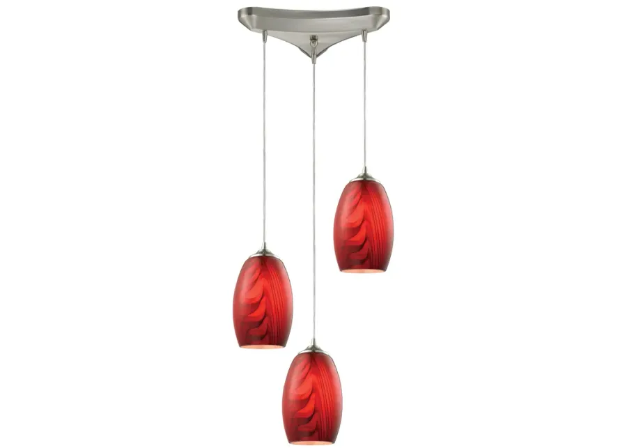 Tidewaters Configurable Multi Pendant - Satin Nickel