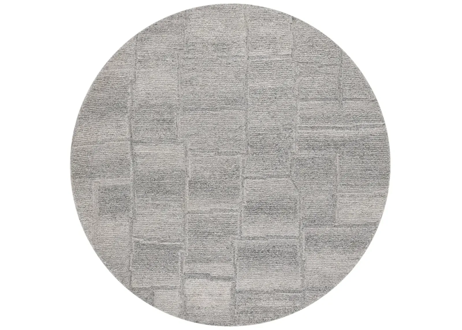 RENEWAL 201 GREY 6' x 6' Round Round Rug