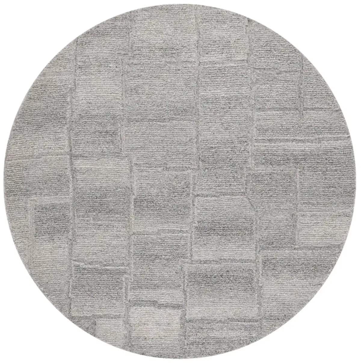 RENEWAL 201 GREY 6' x 6' Round Round Rug