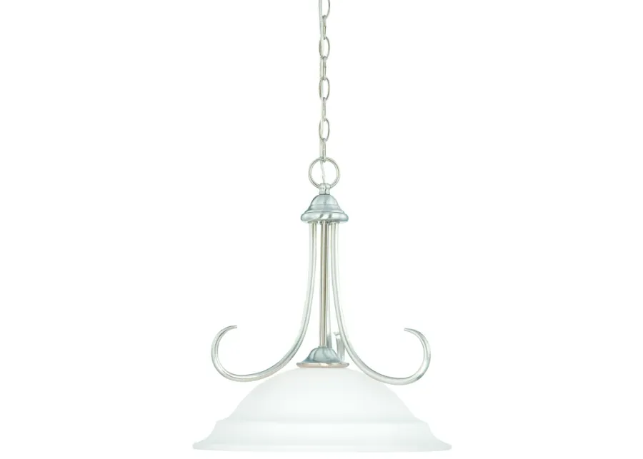 Bella 16" Wide 1-Light Pendant - Brushed Nickel