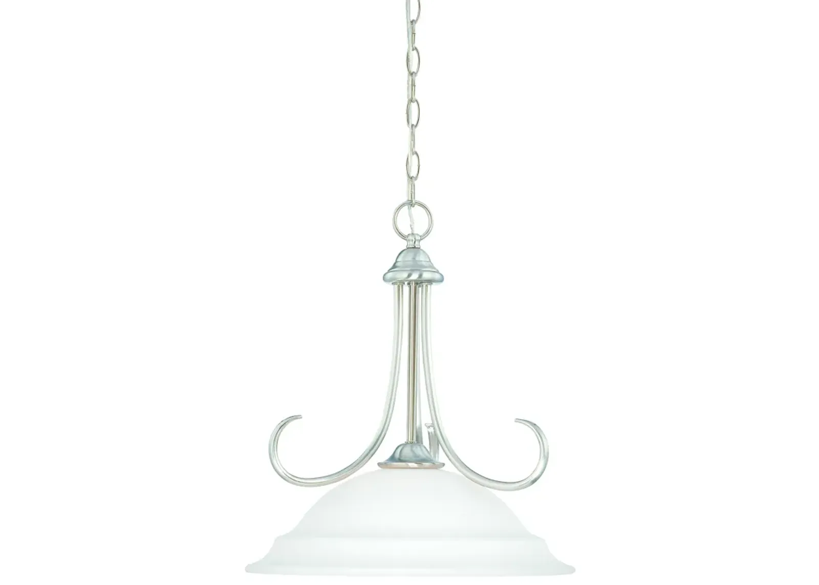 Bella 16" Wide 1-Light Pendant - Brushed Nickel