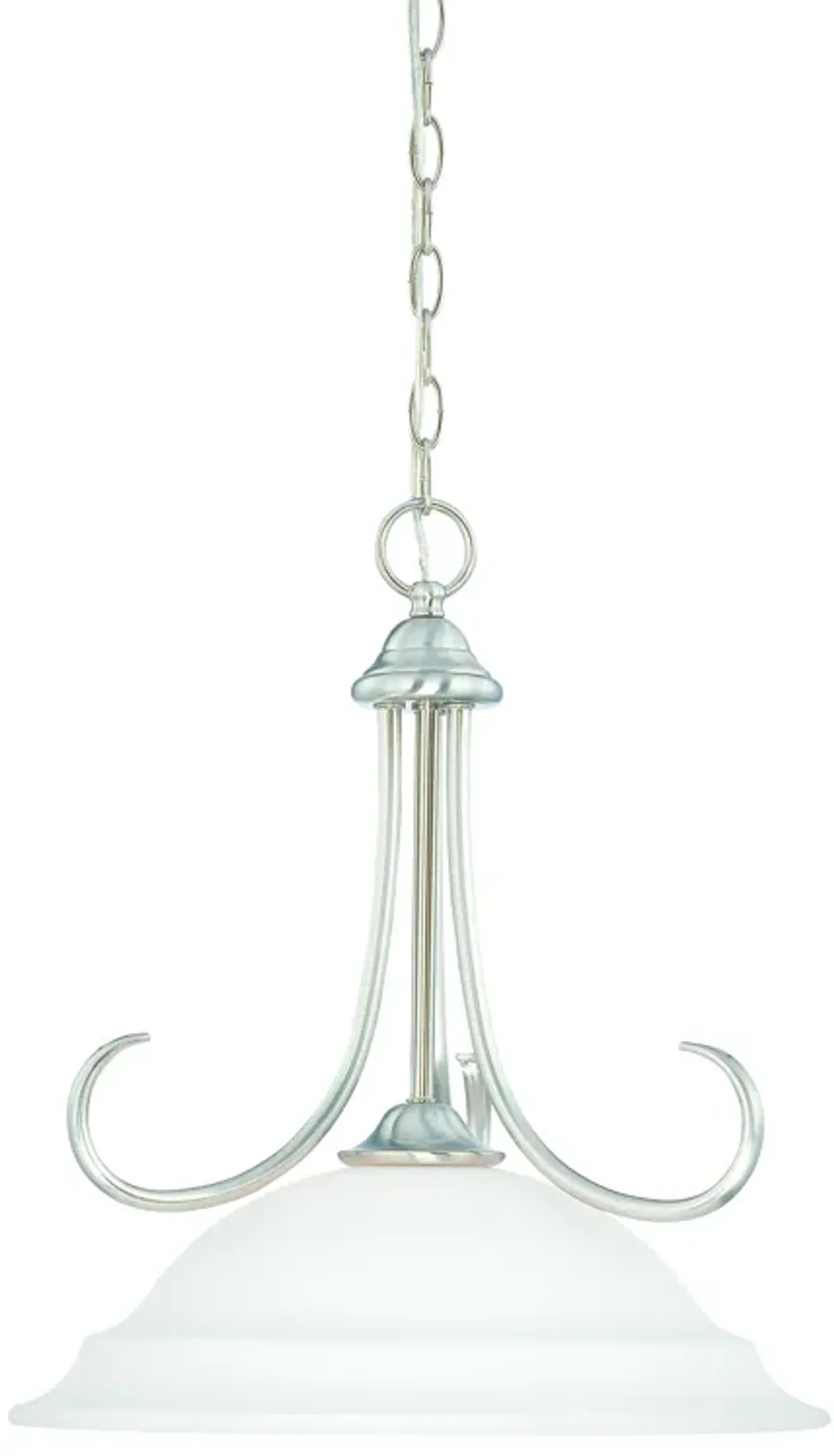 Bella 16" Wide 1-Light Pendant - Brushed Nickel