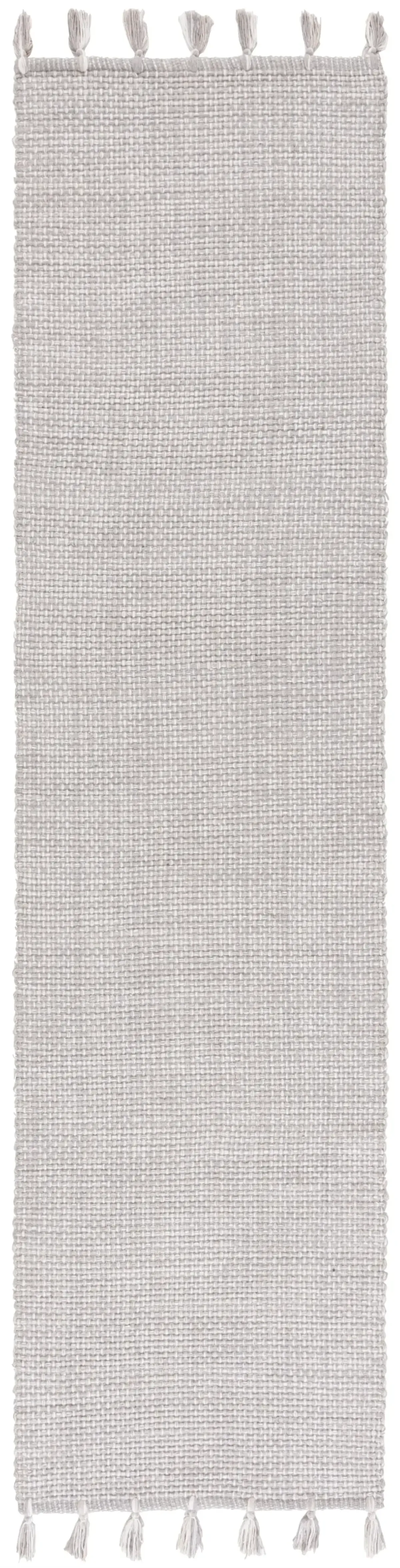 MONTAUK 476 LIGHT GREY 2'-3' x 9' Runner Rug