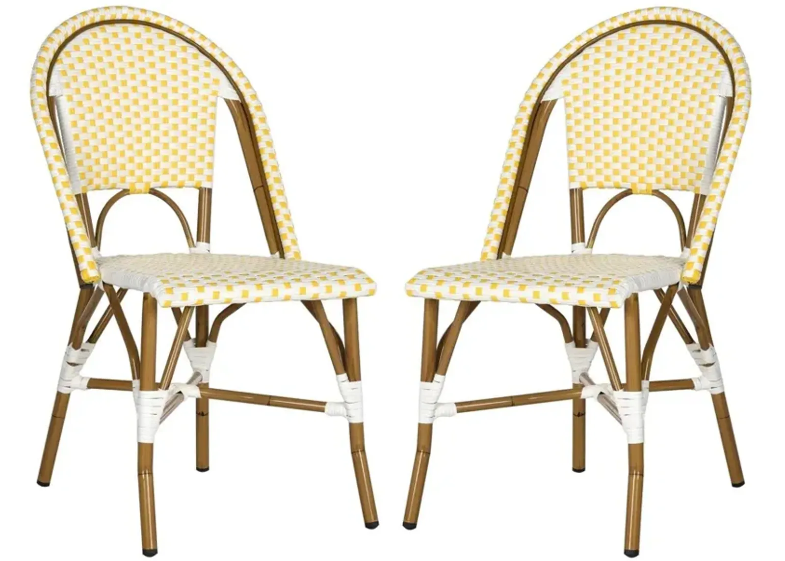 Salcha Indoor/Outdoor French Bistro  Side Chair - Set of 2