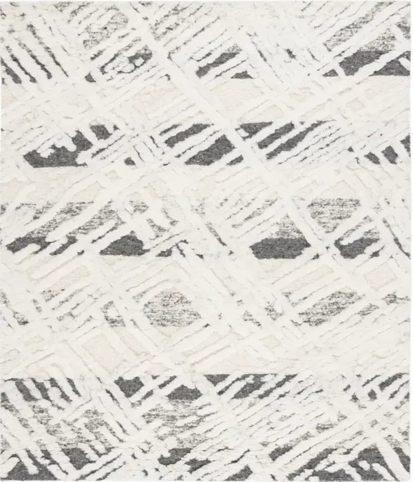 TRIBECA 110 GREY  10' x 14' Large Rectangle Rug