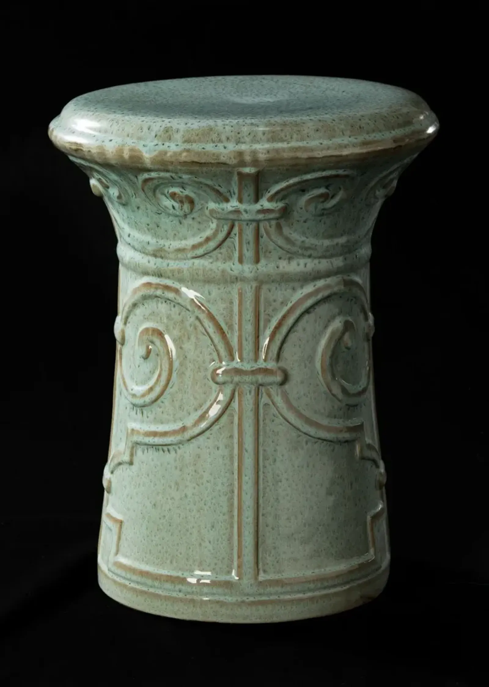 Imperial Scroll Garden Stool