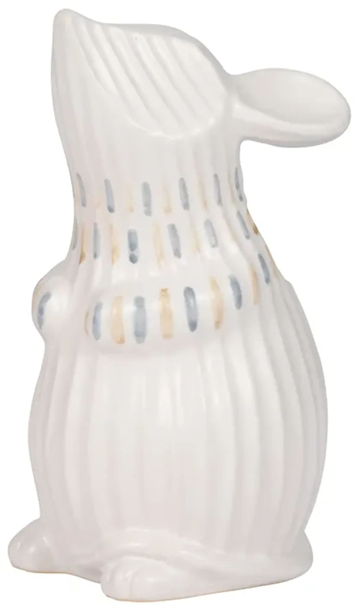 Cer, 8" Little Mouse Vase, Ivory