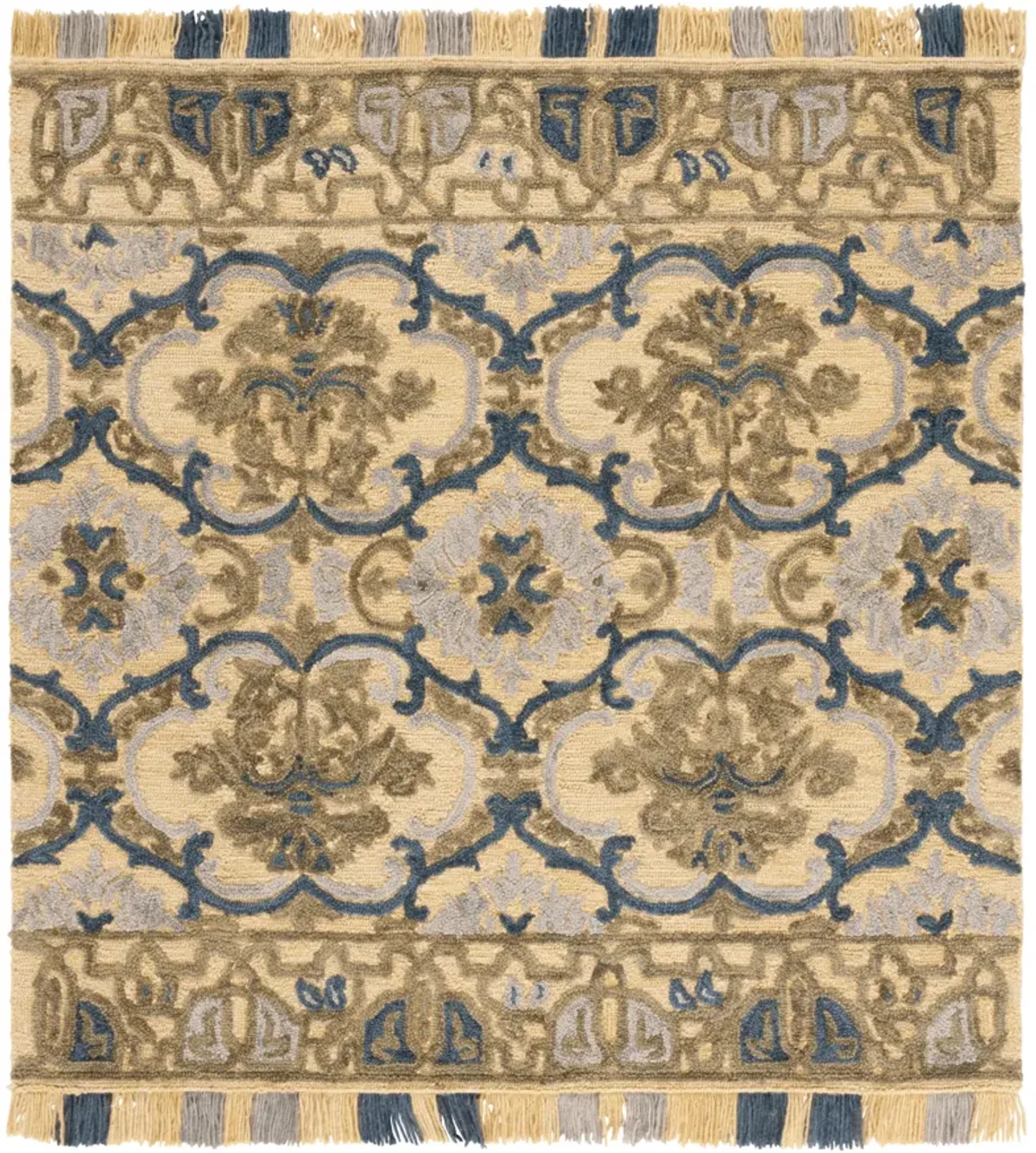 BLOSSOM Hand Tufted 6' x 6' Square area rug