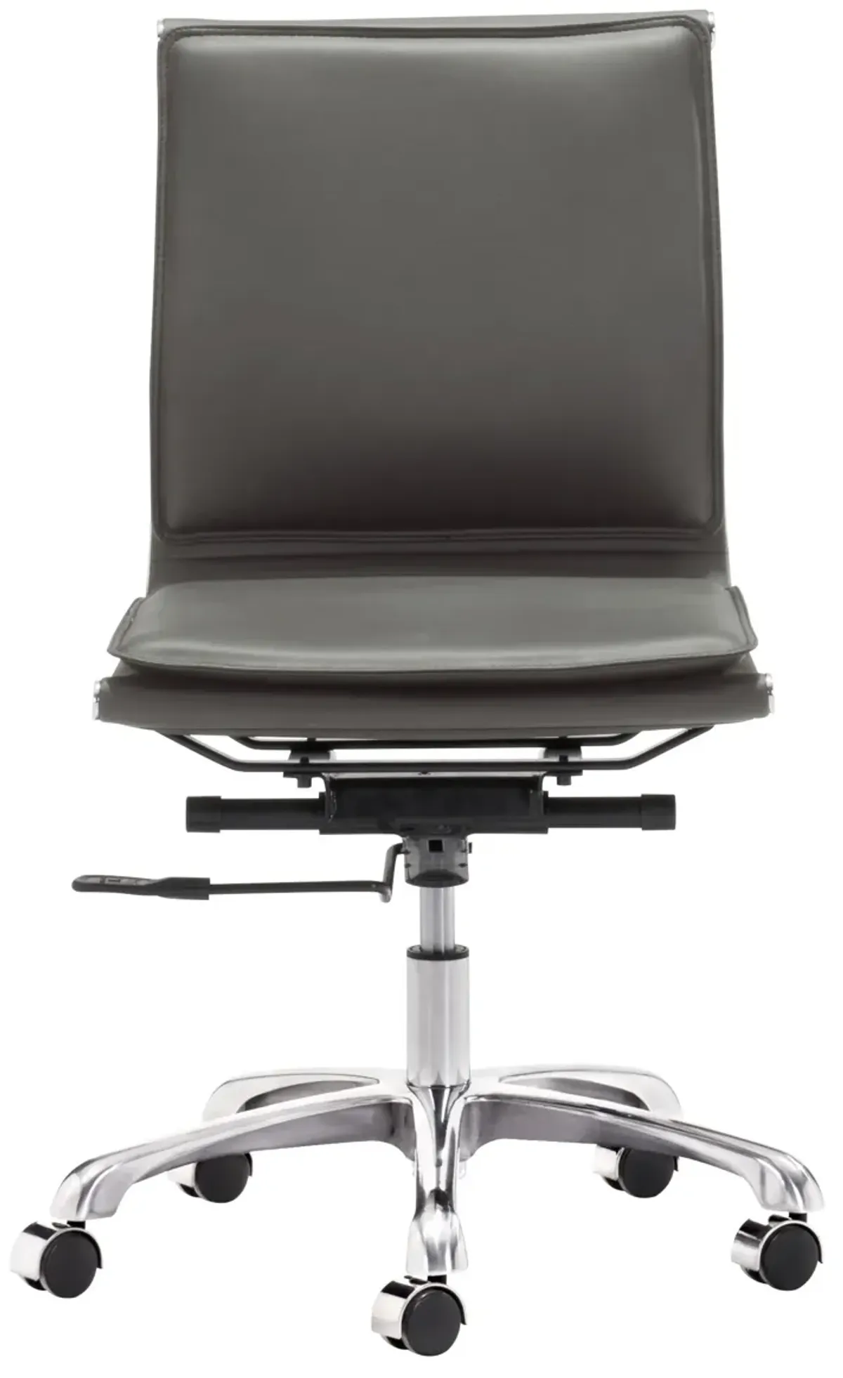 Lider Plus Armless Office Chair Gray