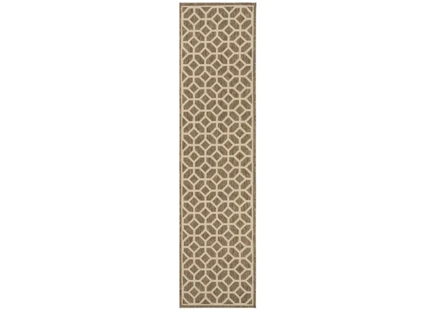 BEACH HOUSE Collection BHS127D-28 Beige / Cream 2'-2" X 8'