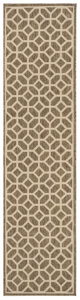 BEACH HOUSE Collection BHS127D-28 Beige / Cream 2'-2" X 8'