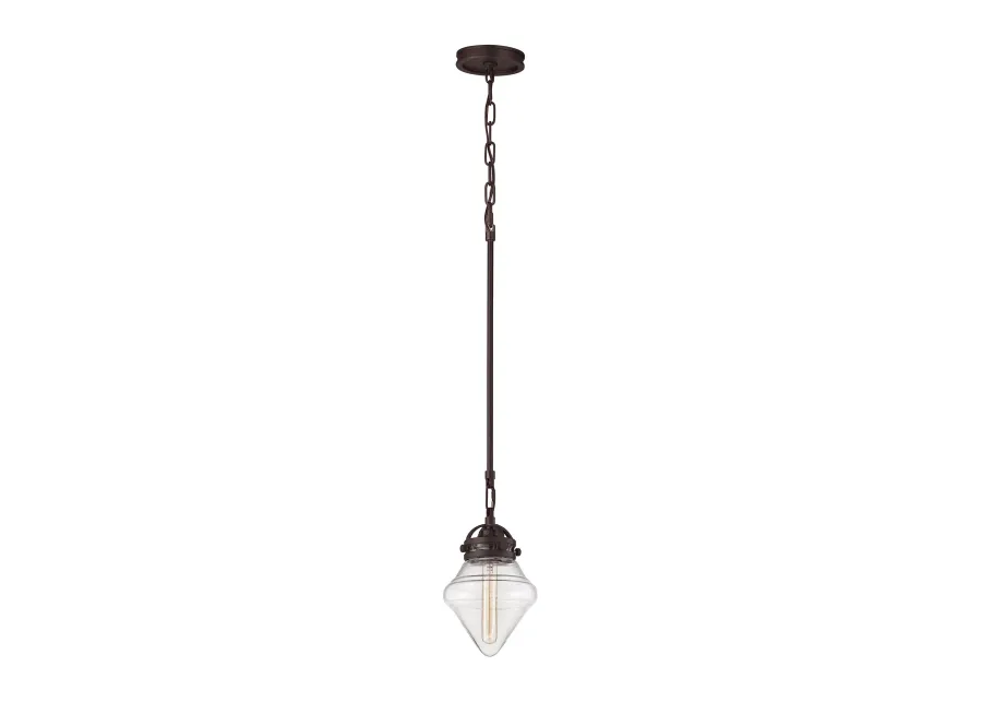 Gramercy 7" Wide 1-Light Mini Pendant - Oil Rubbed Bronze