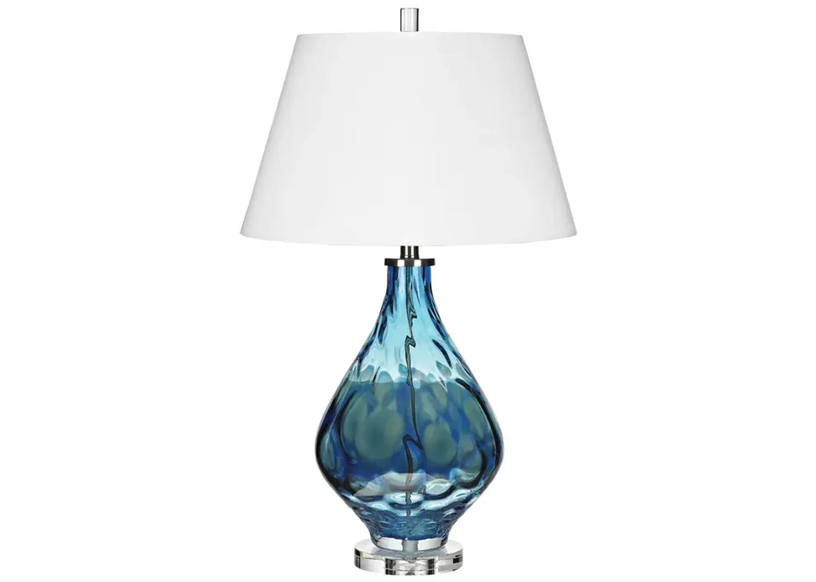 Gush 29" High 1-Light Table Lamp - Blue