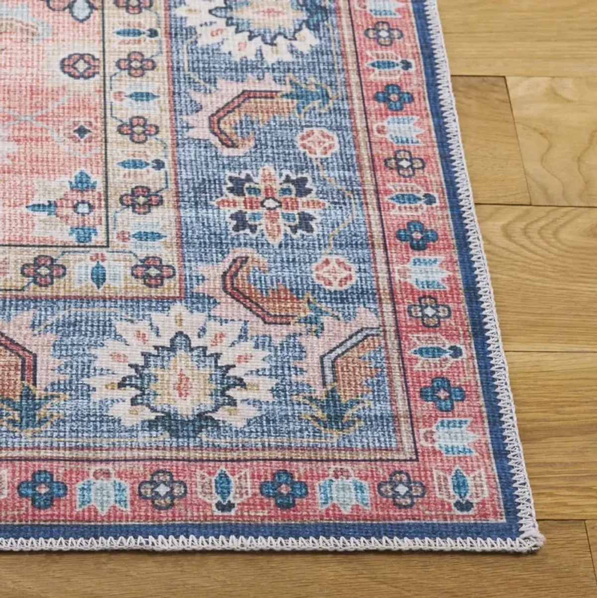 ARIZONA 235 BLUE  2'-6' x 8' Runner Rug