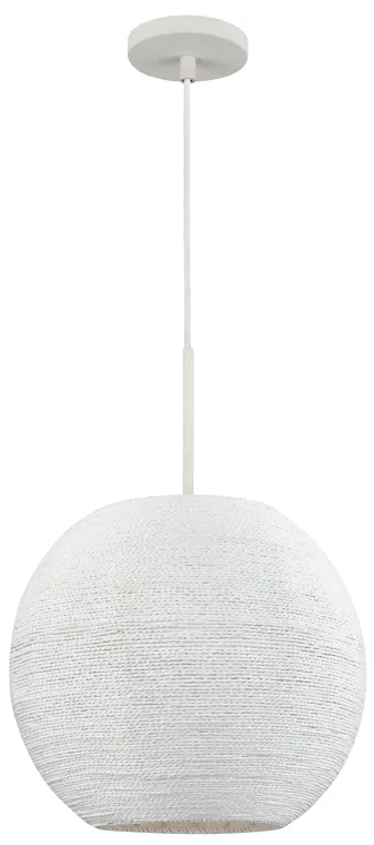 Sophie 14'' Wide 1-Light Pendant - White Coral