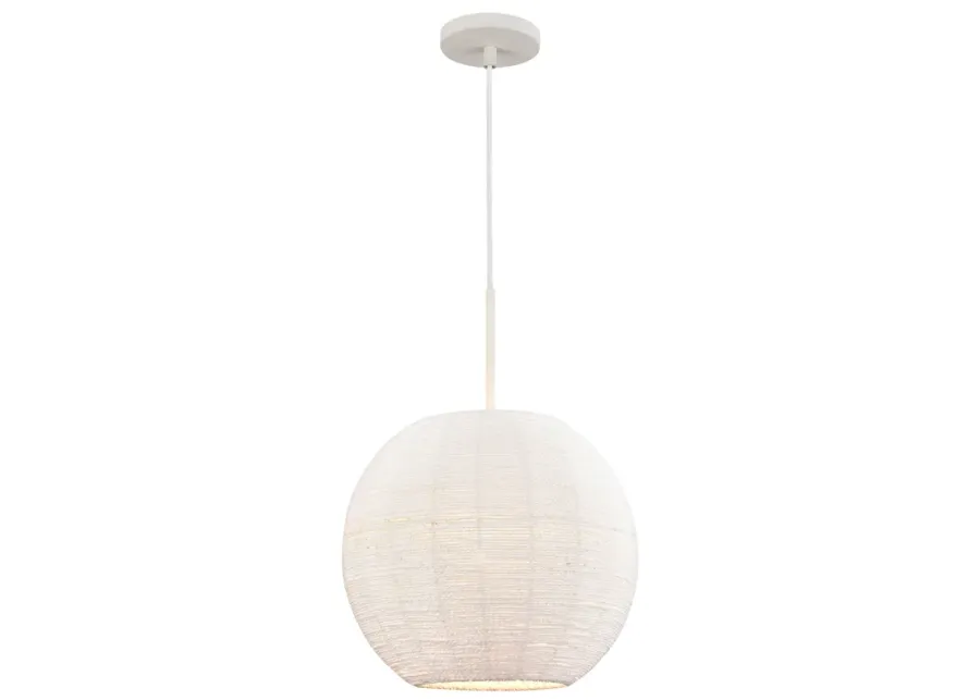 Sophie 14'' Wide 1-Light Pendant - White Coral