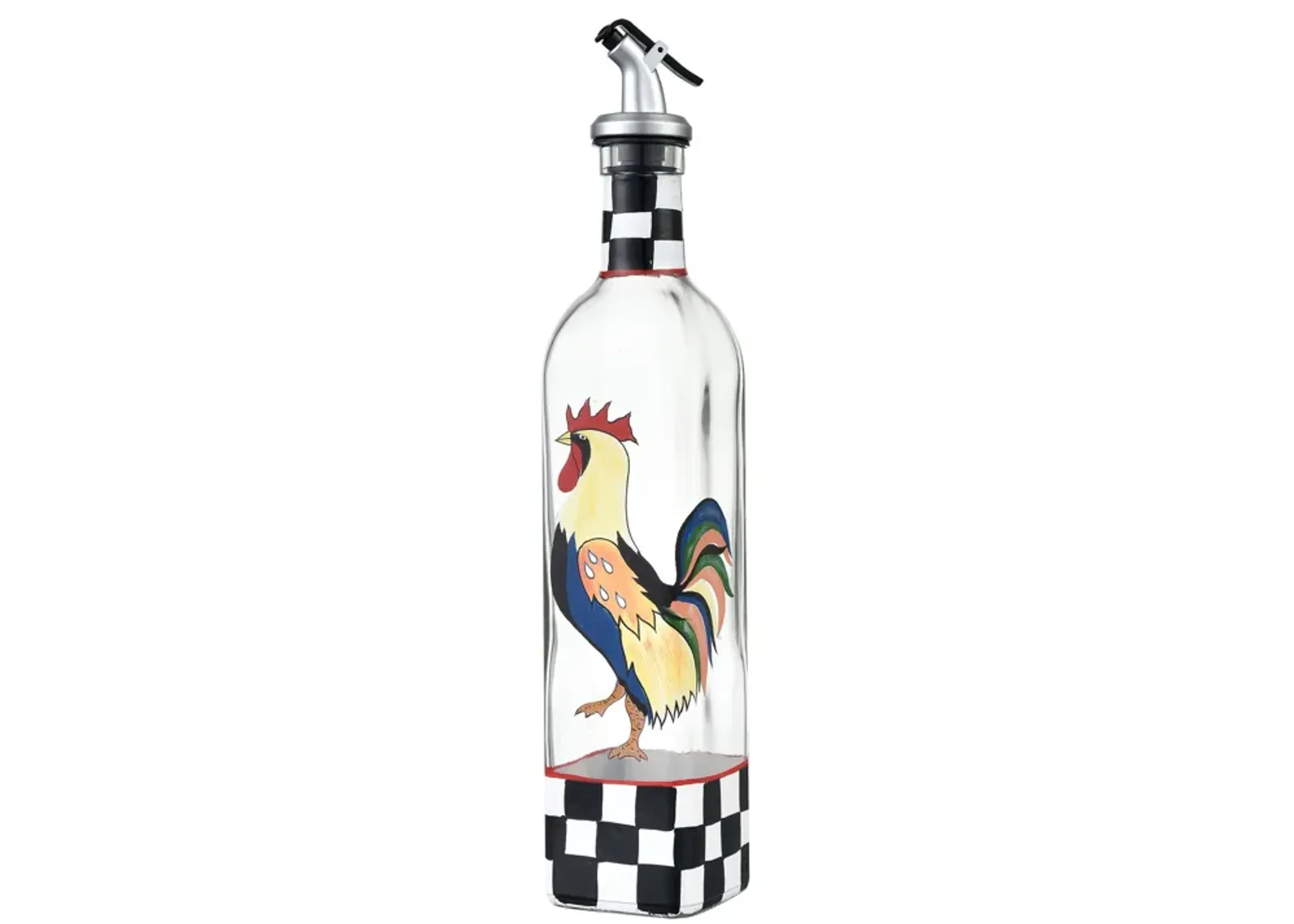 Rooster Oil and Vinegar Bottle - Set of 2