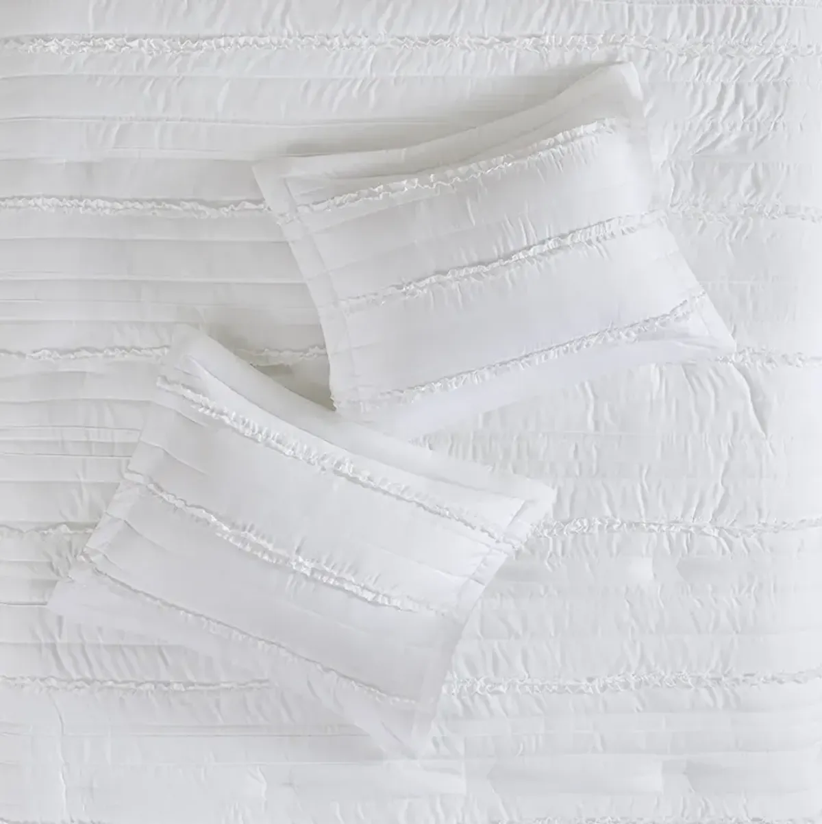 Madison Park Celeste White 5 Piece Comforter Set