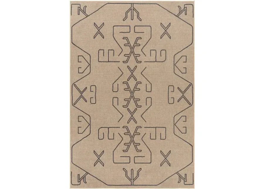 Ez Jute EZT-2306 2'6" x 8' Machine Woven Rug