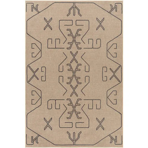 Ez Jute EZT-2306 2'6" x 8' Machine Woven Rug