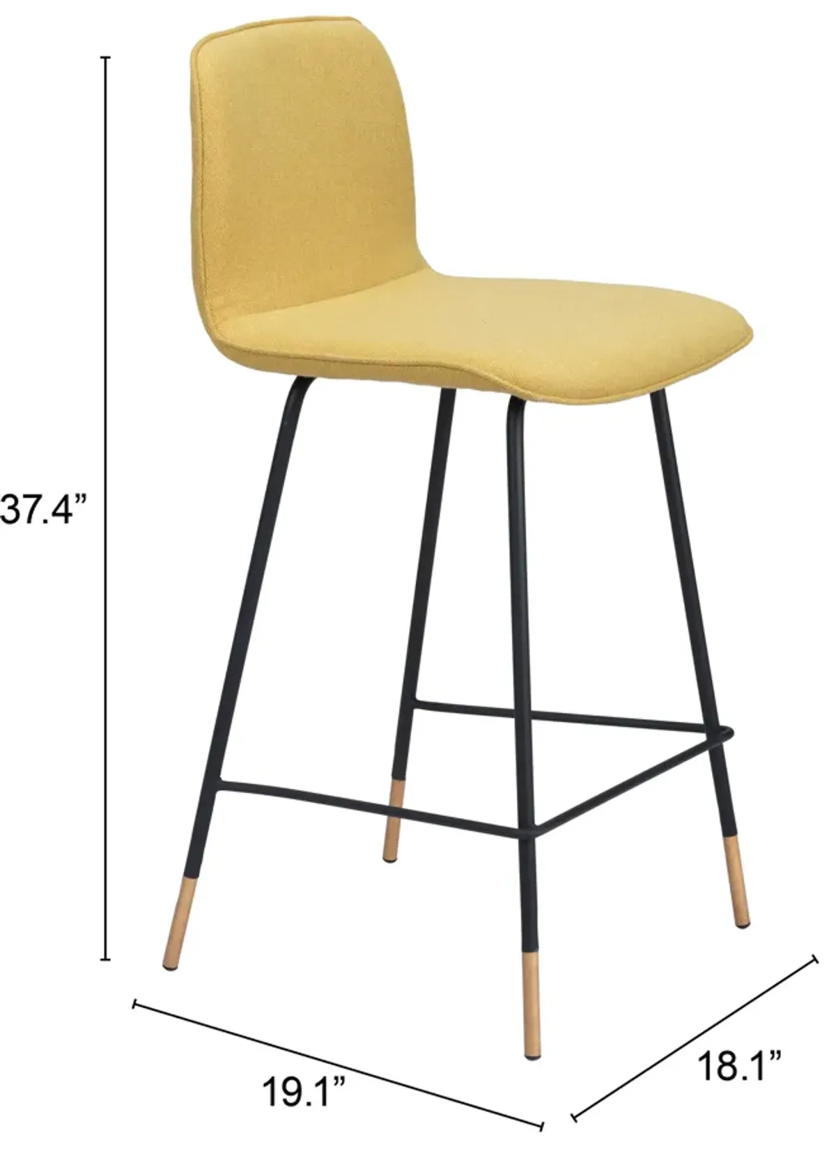 Var Counter Stool Yellow