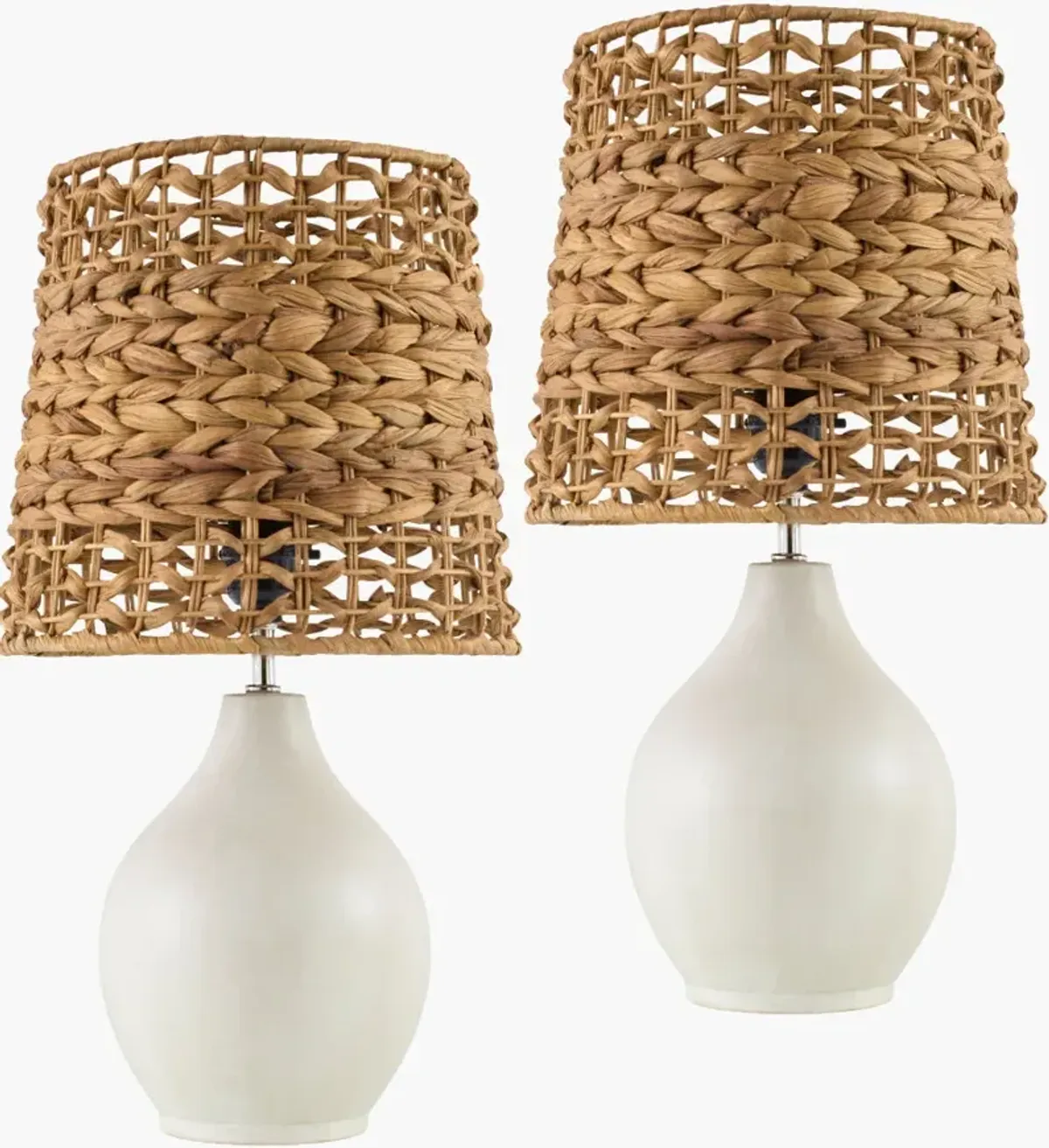 Pabu PBU-002 19"H x 9"W x 9"D Accent Table Lamp