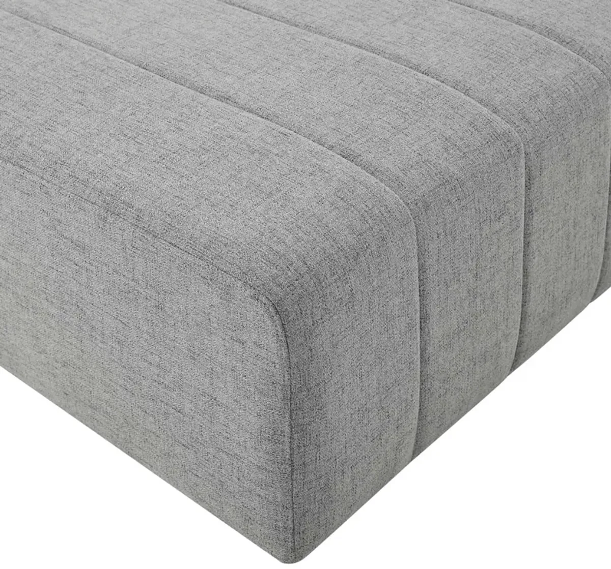 Bartlett Upholstered Fabric Ottoman