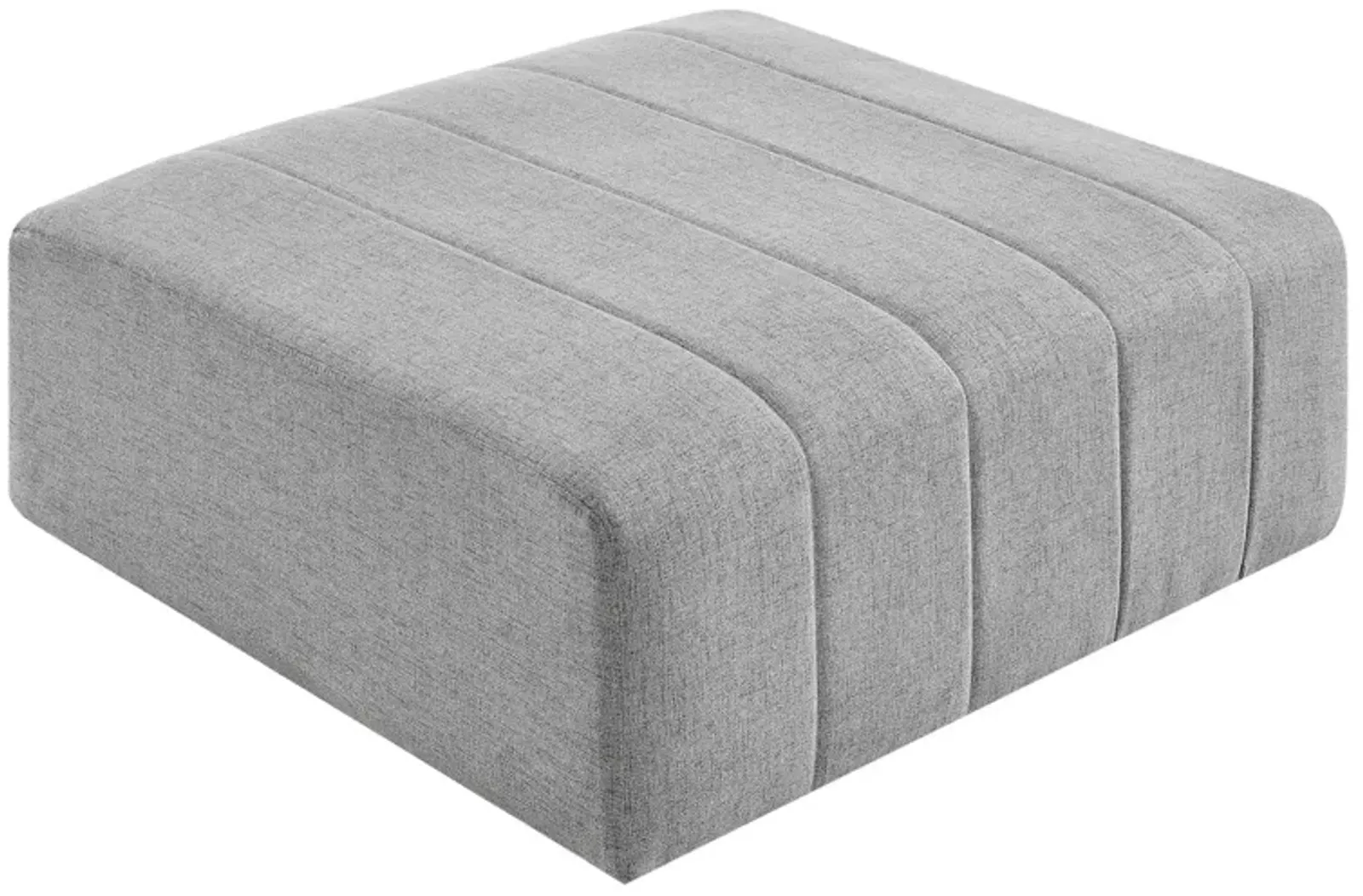 Bartlett Upholstered Fabric Ottoman