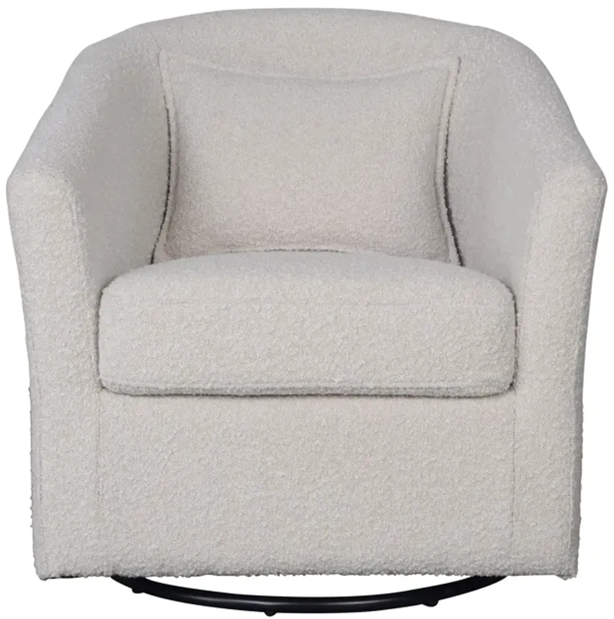 Carmen Swivel Glider - Boucle Cream