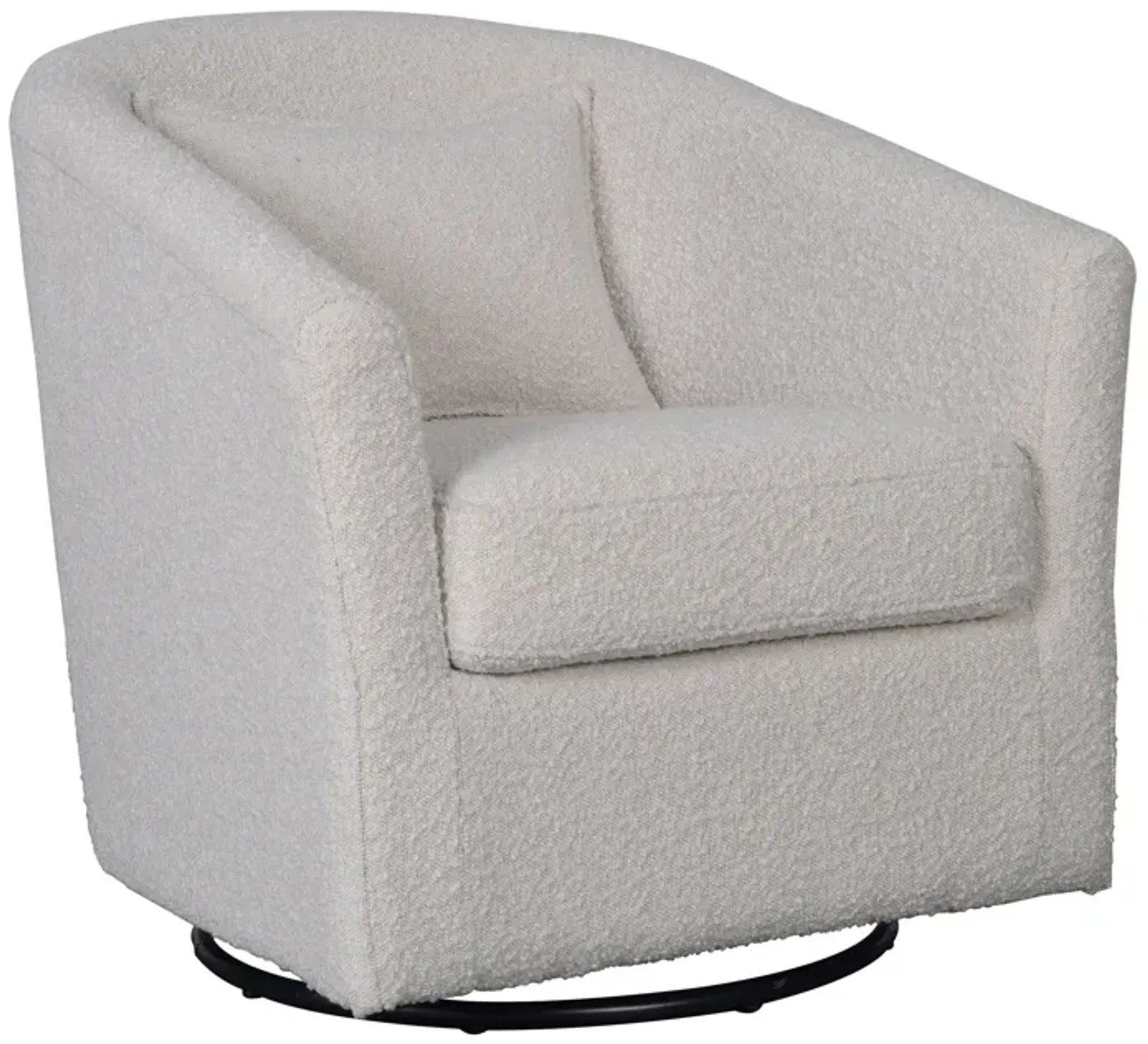 Carmen Swivel Glider - Boucle Cream