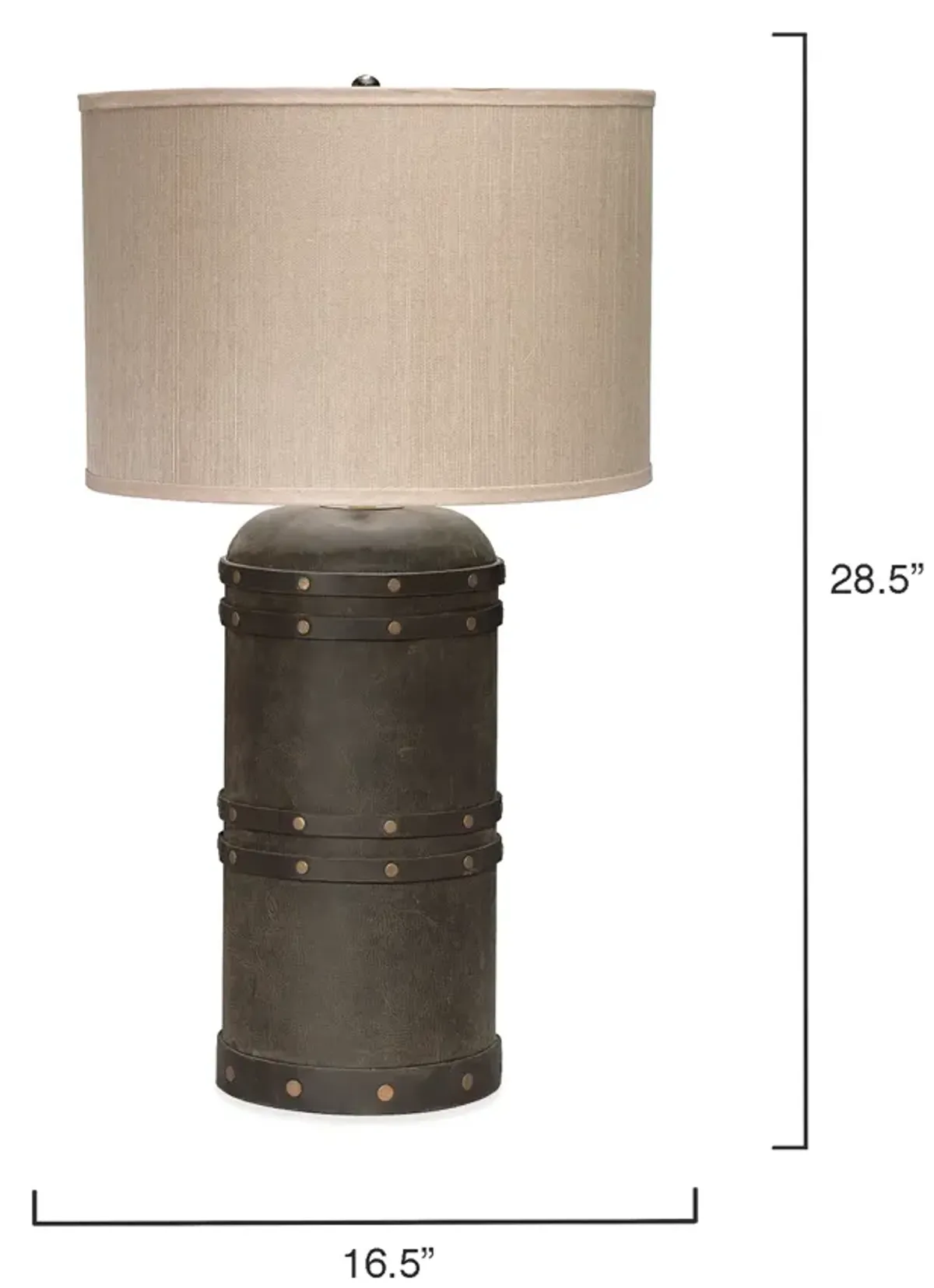 Barrel Table Lamp