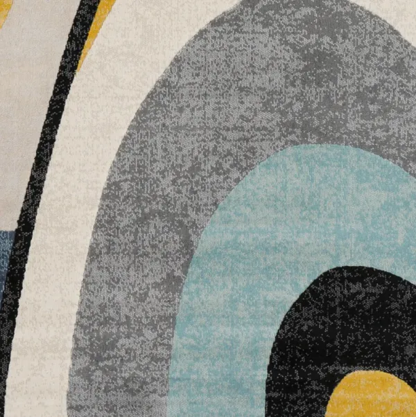 City CIT-2345 2' x 2'11" Machine Woven Rug