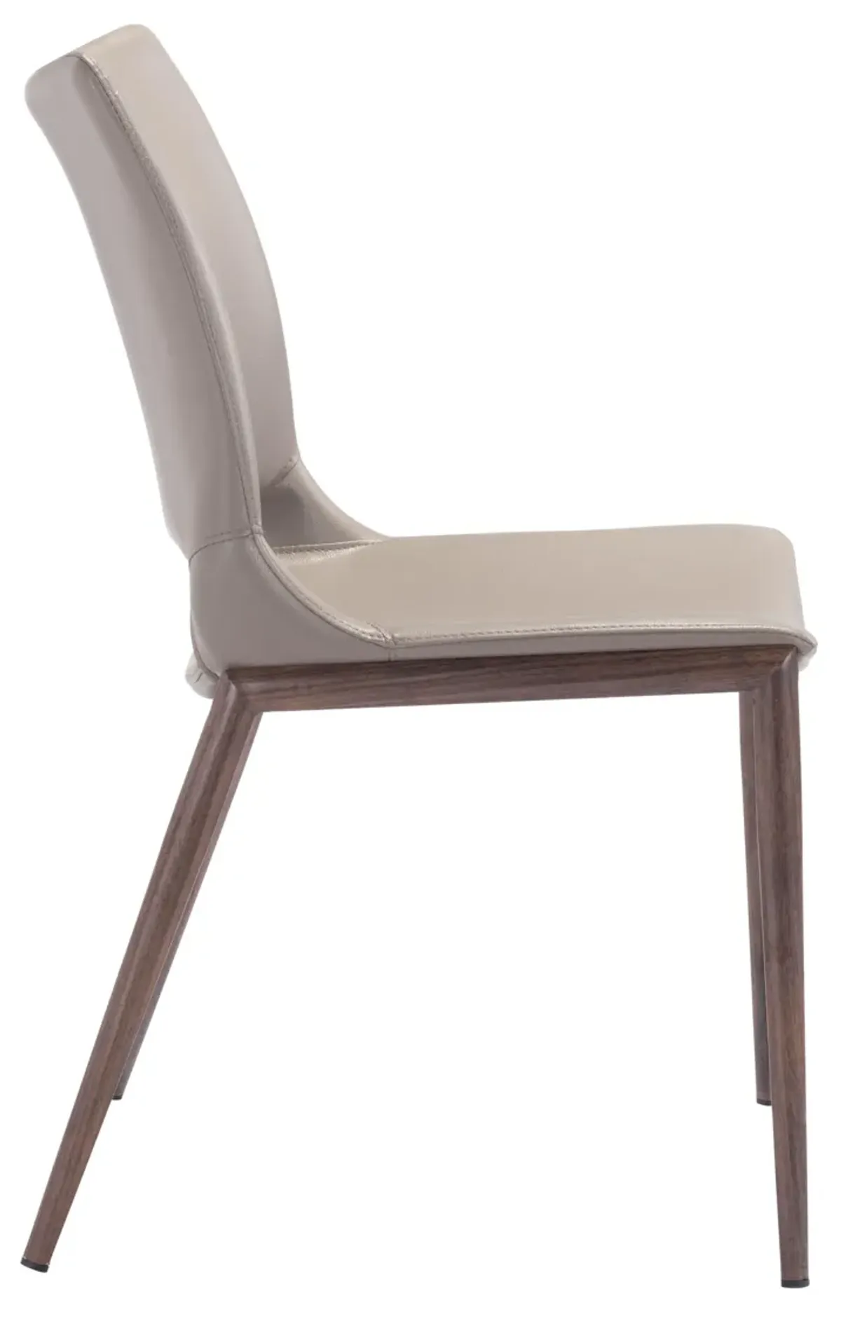 Ace Dining Chair (Set of 2) Brown & Walnut