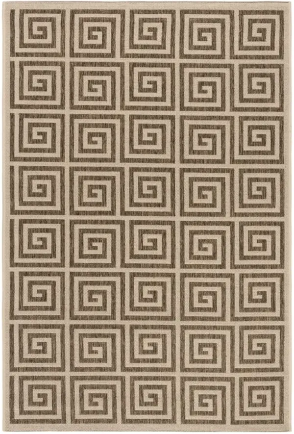 LINDEN 129 Collection LND129D-5 Beige / Cream 5'-3" X 7'-6"