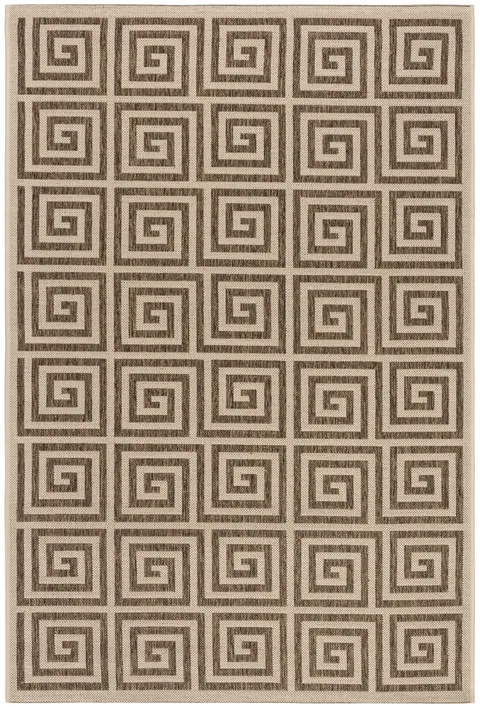 LINDEN 129 Collection LND129D-5 Beige / Cream 5'-3" X 7'-6"