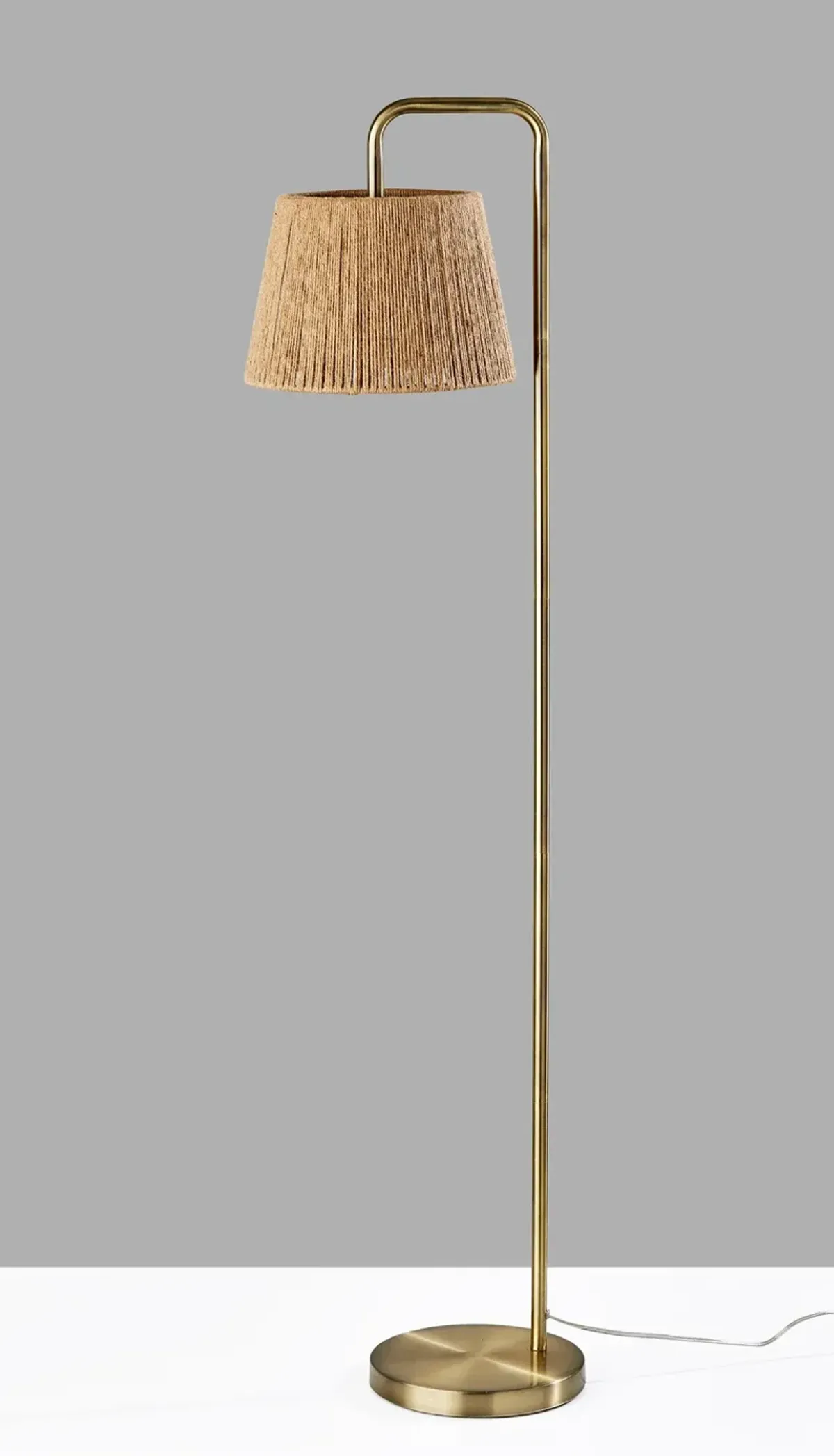 Tahoma Floor Lamp- Antique Brass