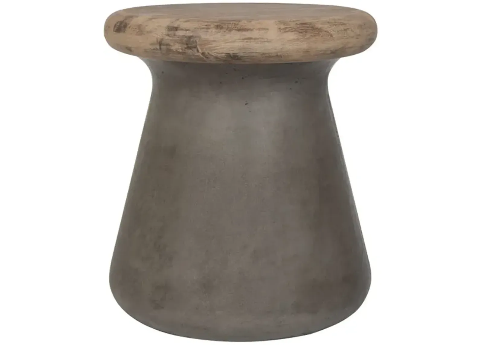 Button Indoor/Outdoor Modern Accent Table