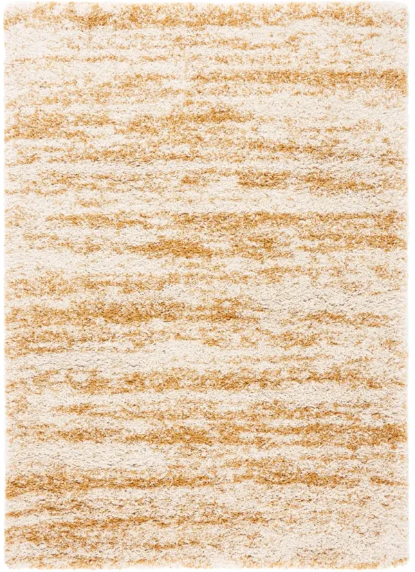 HUDSON SHAG 206 IVORY  2' x 3' Accent Rug