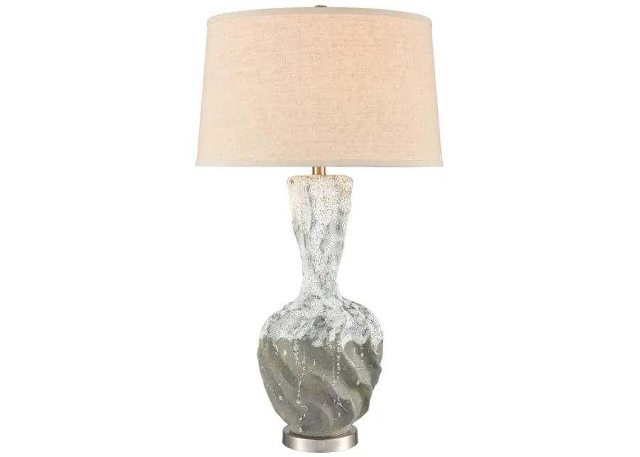 Bartlet Fields 34" High 1-Light Table Lamp - White