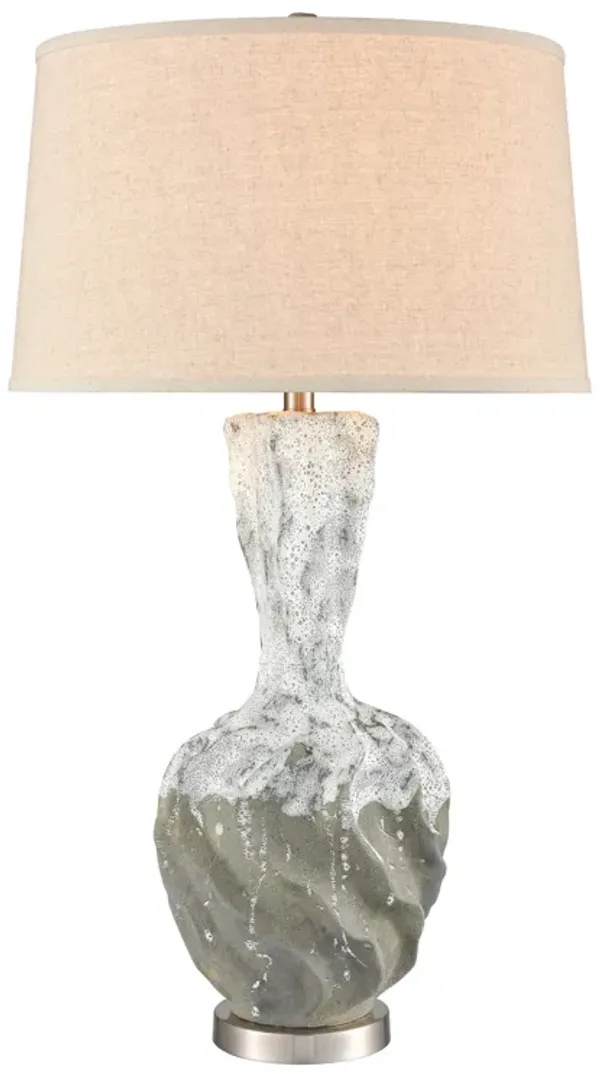 Bartlet Fields 34" High 1-Light Table Lamp - White
