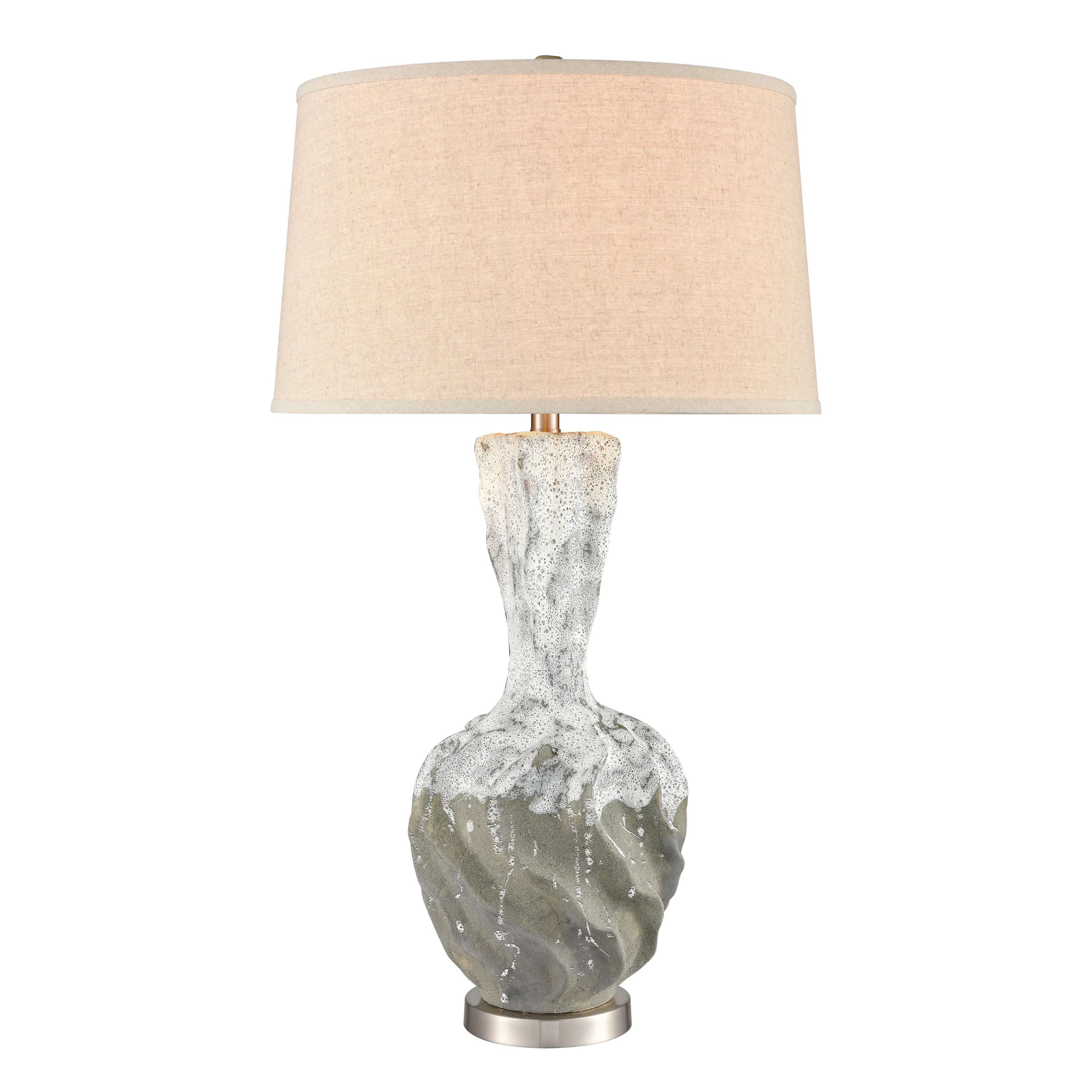 Bartlet Fields 34" High 1-Light Table Lamp - White