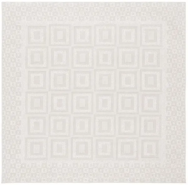 TRENDS 106 Beige 6'-7' X 6'-7' Square Square Rug