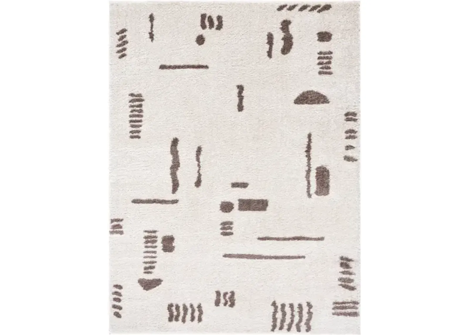 Fossay Shag FSG-2300 2'7" x 7'3" Machine Woven Rug