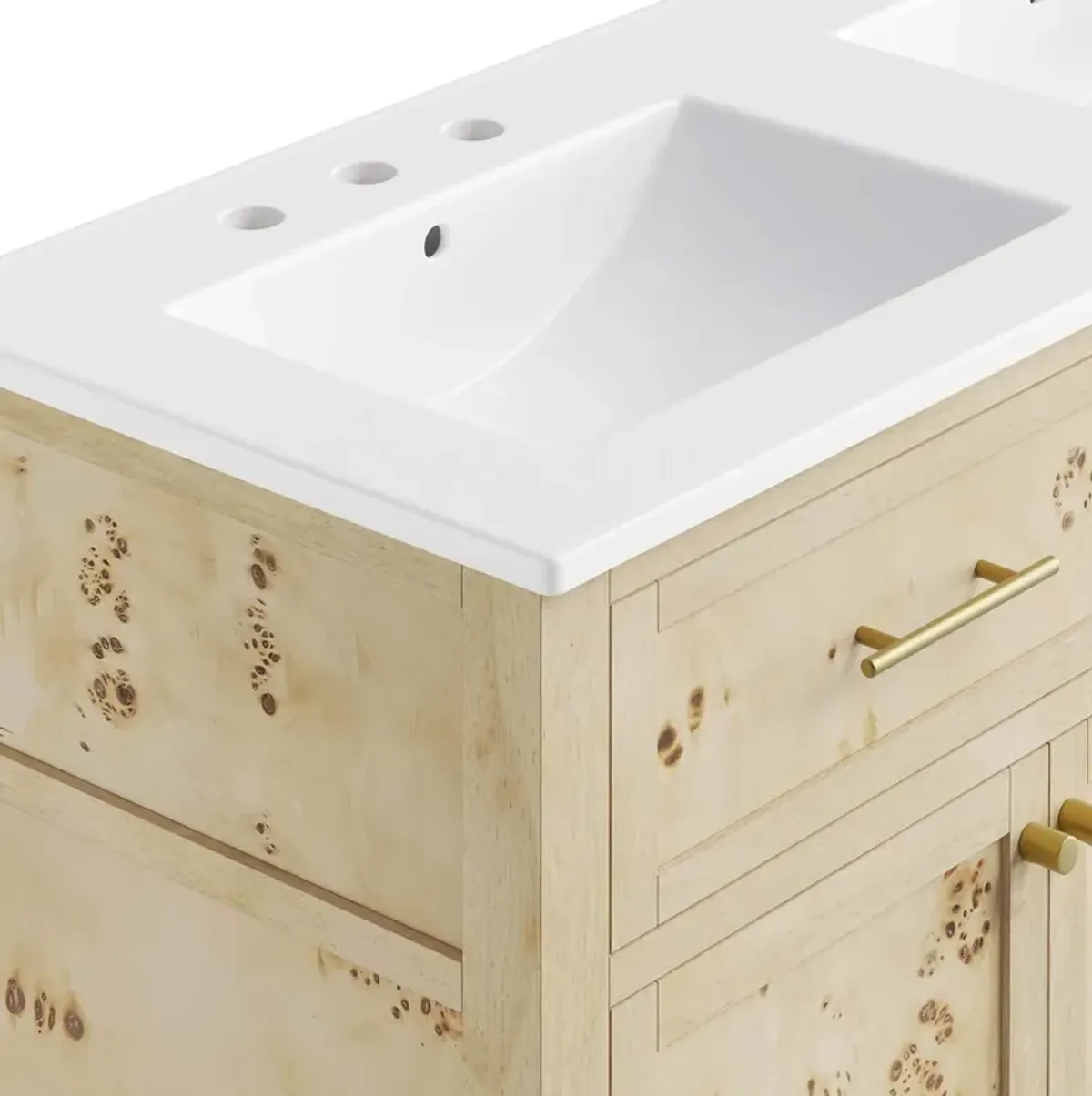 Elysian 48" Double Sink Bathroom Vanity