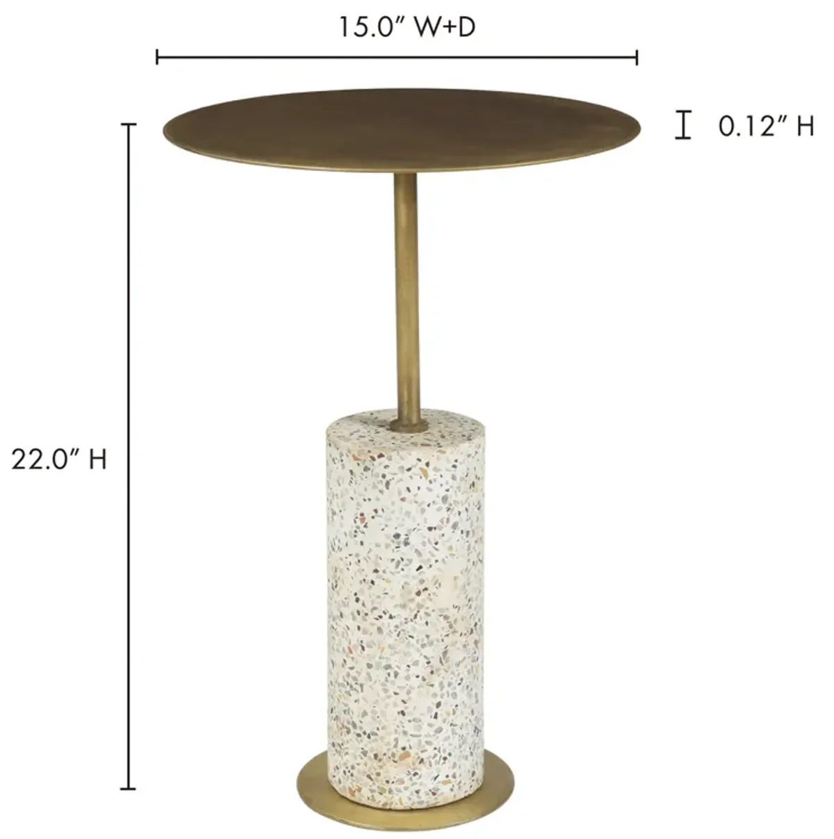 GABRIEL ACCENT TABLE