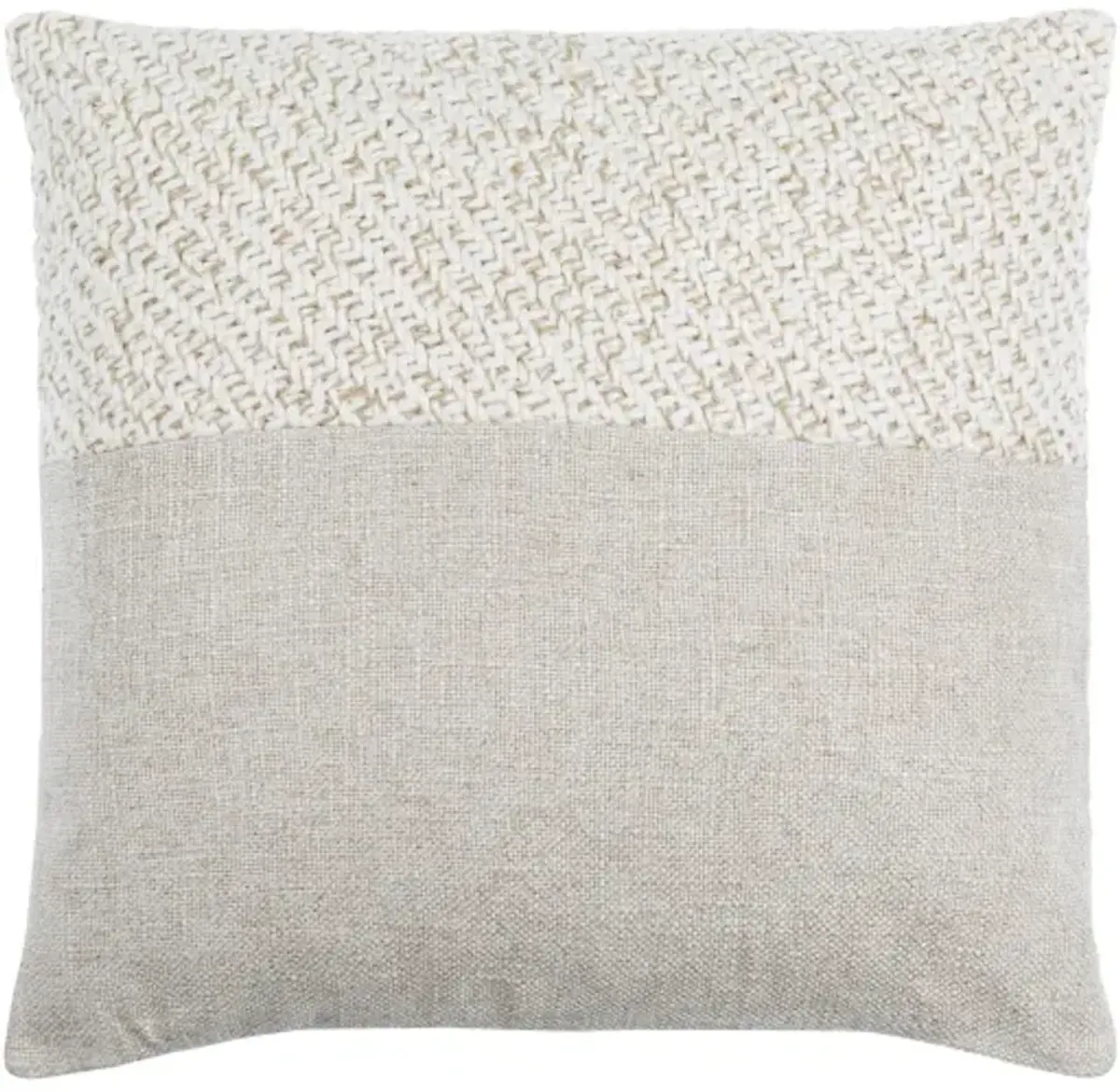 Katherine KTI-001 22"L x 22"W Accent Pillow