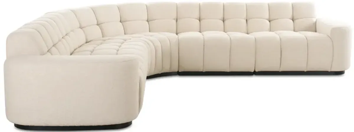 Roman L-Shaped Sectional Oat