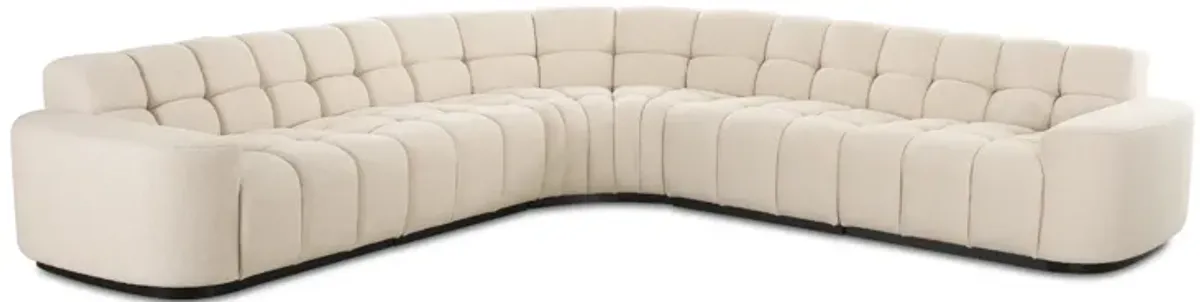 Roman L-Shaped Sectional Oat